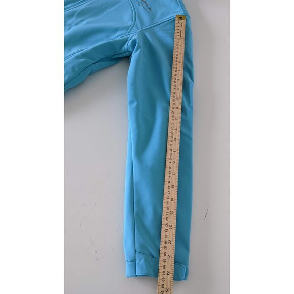 Women's Lauren James Co - TheBradford Soft Shell Zip Up Jacket - Glacier Blue M - Picture 7 of 10